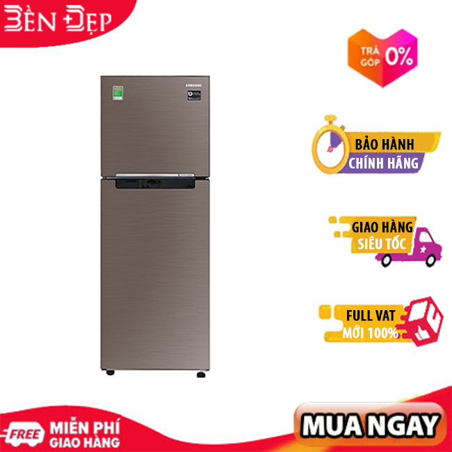 Tủ lạnh samsung inverter 236 lít rt22m4040dx/sv