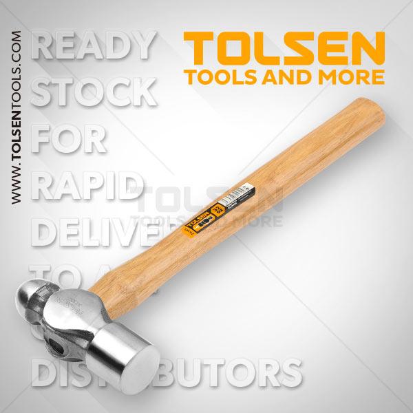BÚA ĐẦU TRÒN CÁN GỖ 16OZ TOLSEN 25142