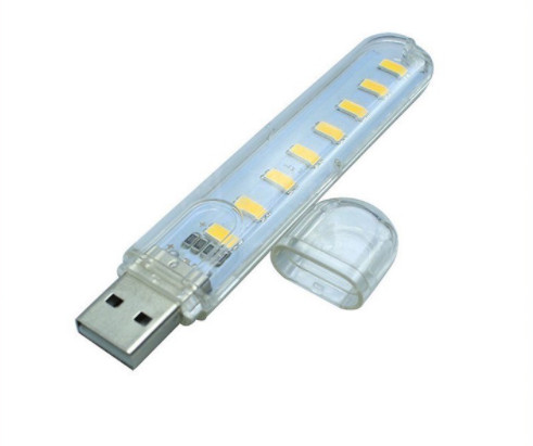 [HCM]MẪU MỚI Đèn LED 6 bóng cổng USB uốn dẻo 360