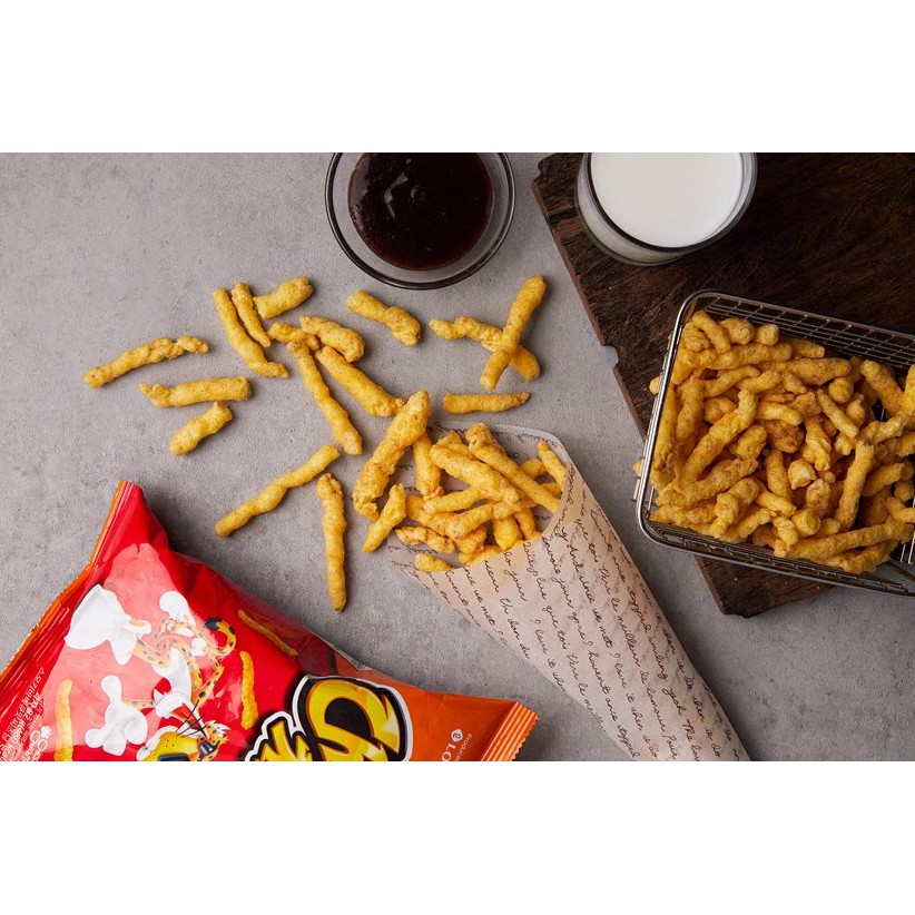 LOTTE) Snack Cheetos Vị BBQ - [롯데] 치토스 바베큐 맛 82G