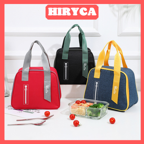 Túi giữ nhiệt đựng cơm, túi đựng hộp cơm văn phòng HIRYCA