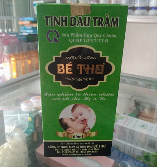 [Hàng chính hãng ]Tinh Dầu Tràm Huế, Hiệu Bé Thơ - 50ml