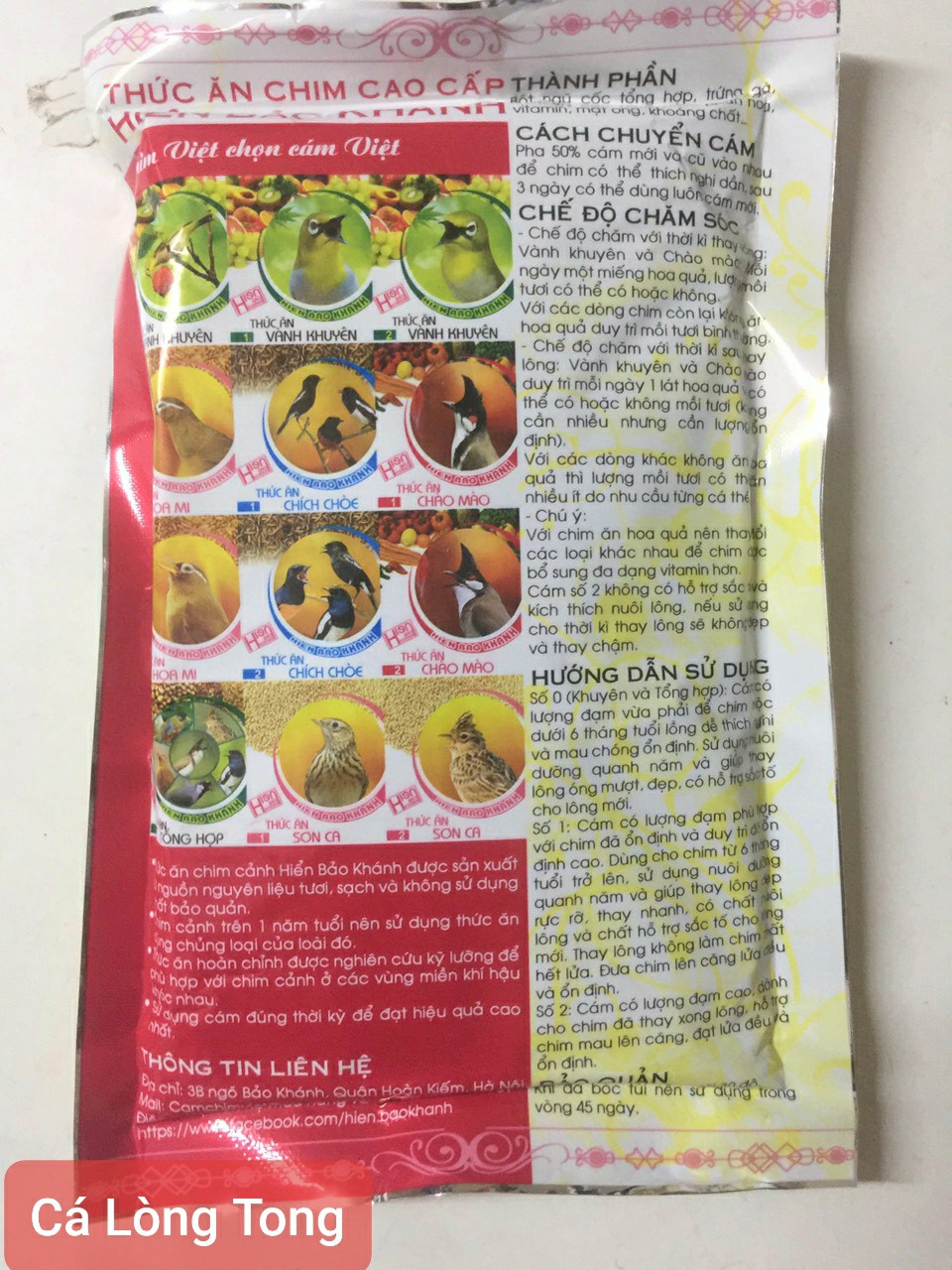 [HCM]CÁM HIỂN BẢO KHÁNH CHÀO MÀO CĂNG LỬA (SỐ 2) 200G