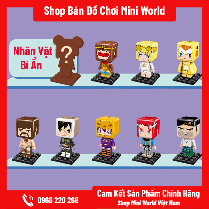 Mô hình Mini World Nhân Vật Bí Ẩn [Gửi 1 Hộp Ngẫu Nhiên]