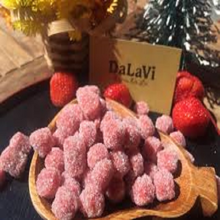 1KG KẸO DÂU TÂY ĐÀ LẠT NGON RẺ