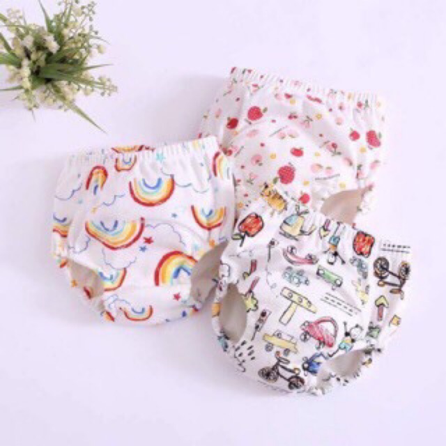 Quần bỏ bỉm cao cấp 6 lớp goodmama cho bé 5-16kg