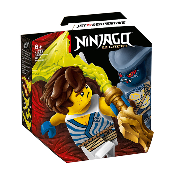 [VOUCHER GIẢM THÊM 10%]MYKINGDOM - LEGO NINJAGO Đấu Trường Ninjago- Jay Đối Đầu Serpentine 71732