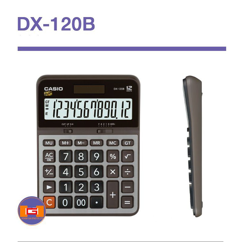 Máy tính Casio DX-120B để bàn cỡ trung, BH 7 năm