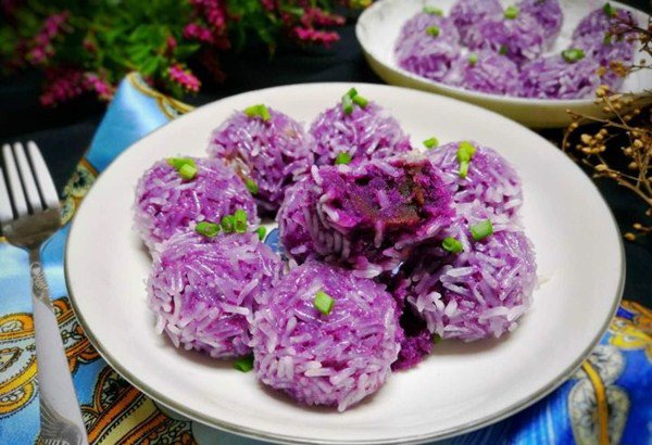 BỘT KHOAI LANG TÍM NGUYÊN CHẤT GÓI 50G CHỢ QUÊ