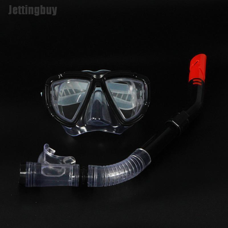 Jettingbuy Swimming Goggle Diving Scuba Anti-Fog Goggles Mask Water Sport Diving Glasses