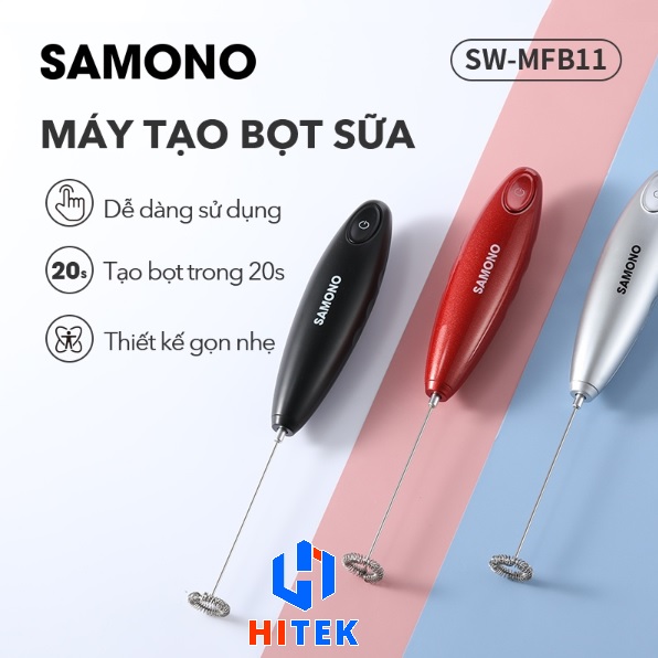 Máy tạo bọt sữa samono sw-mfb11 – bảo hành 12 tháng