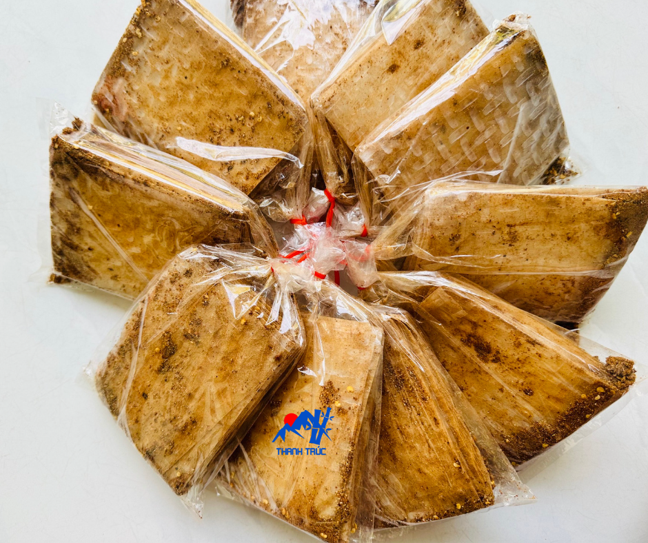 Bánh Tráng Lắc Muối Đen (Xau 10 bịch)