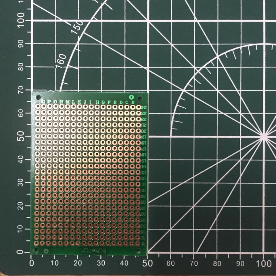 Bảng đồng PCB đục lỗ 5x7 cm