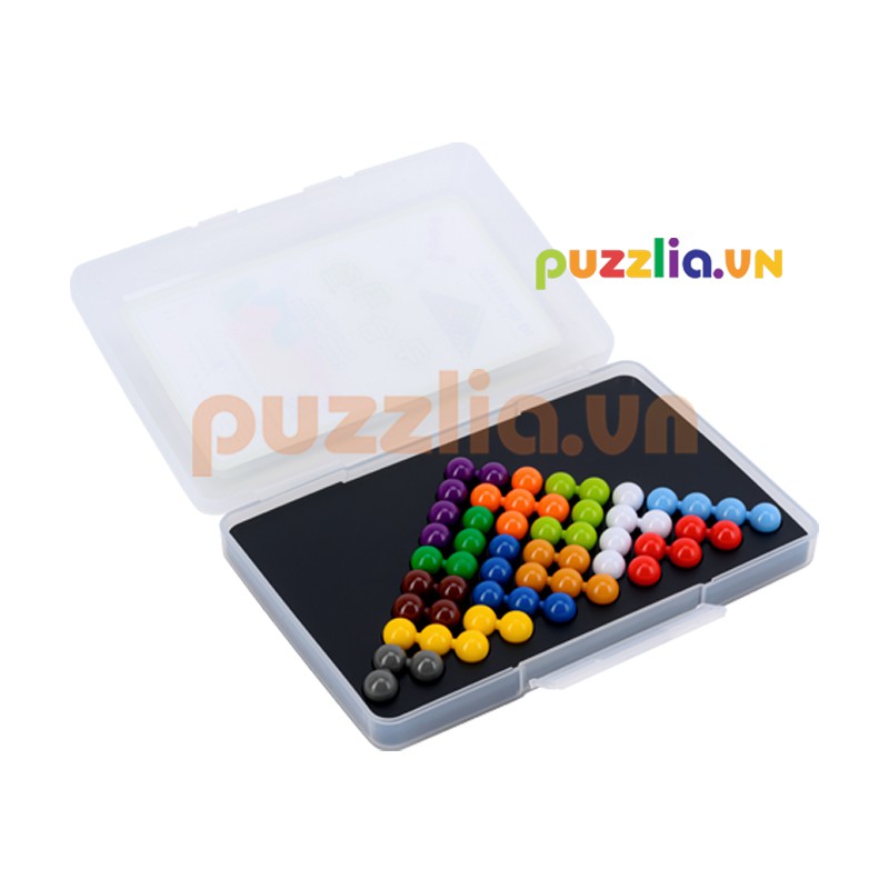 Đồ chơi Puzzlia Beads Puzzle Triangle 2D3D ( Tam giác 3D )
