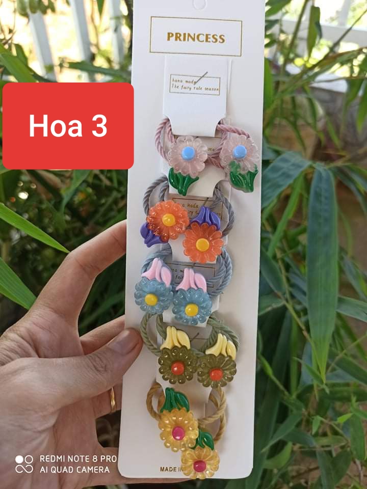 Cột tóc đáng yêu cho bé - set 10 chiếc