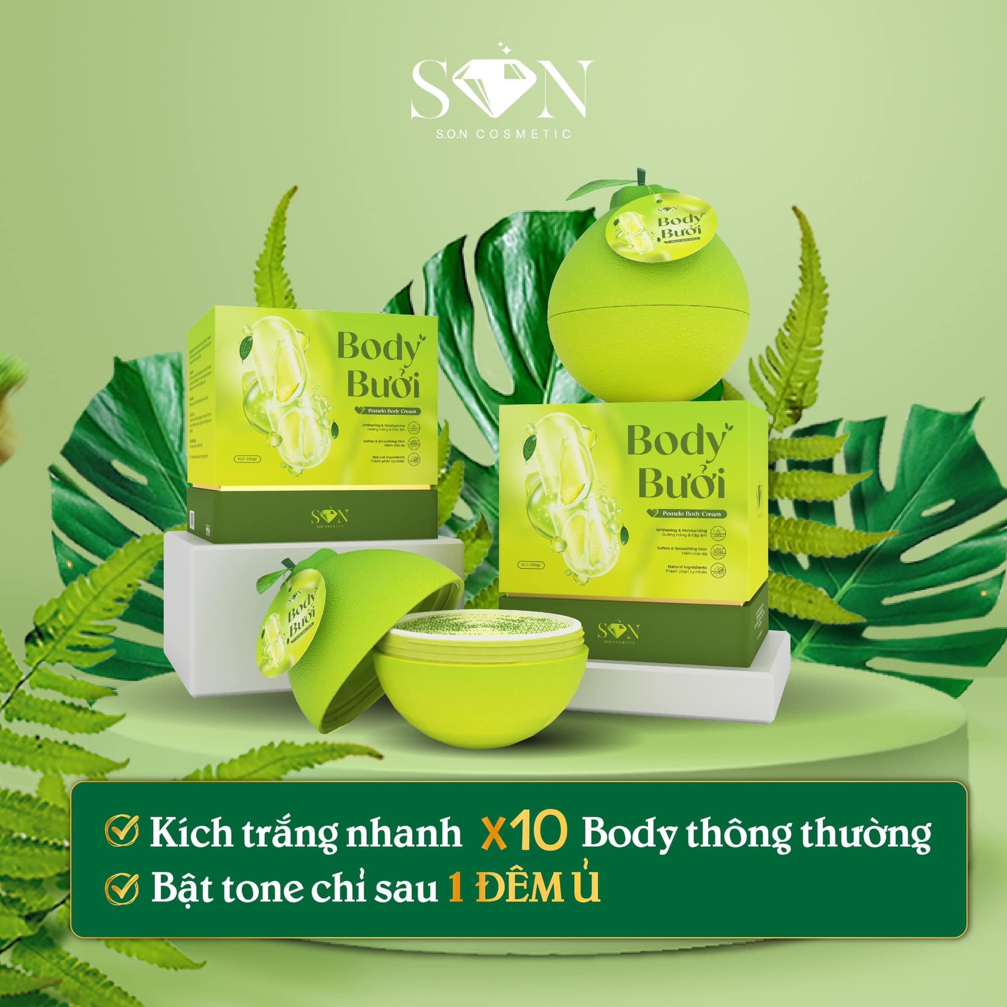 [CHÍNH HÃNG] Kem Body bưởi trắng da cốt ủ Bưởi son