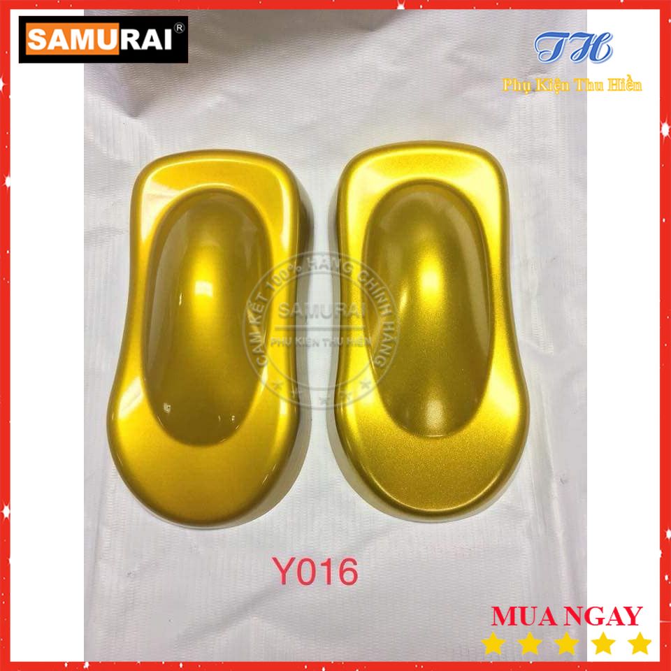 [HCM]Chai Sơn Samurai Màu Vàng Kẹo Y016