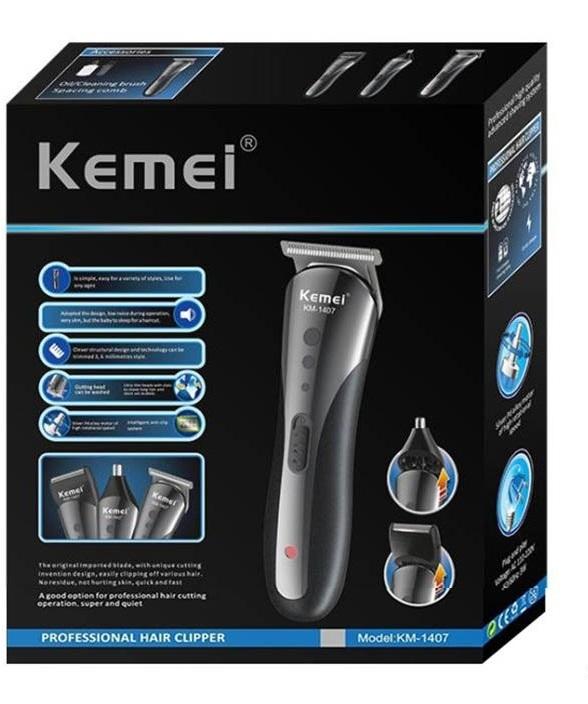 Tông đơ cắt tóc 3 in 1 kemei - 1407 - shophangsi