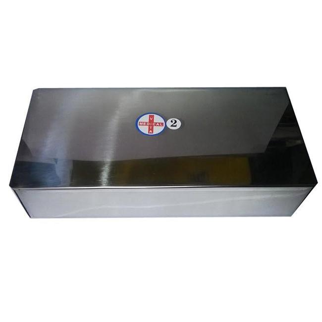 Hộp inox đựng dụng cụ y tế(bộ 5 hộp)
