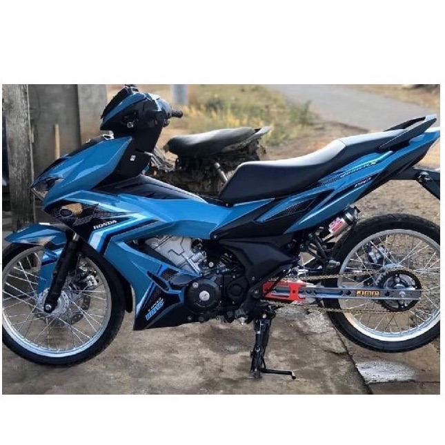 Tem rời Winner X dán xe xanh