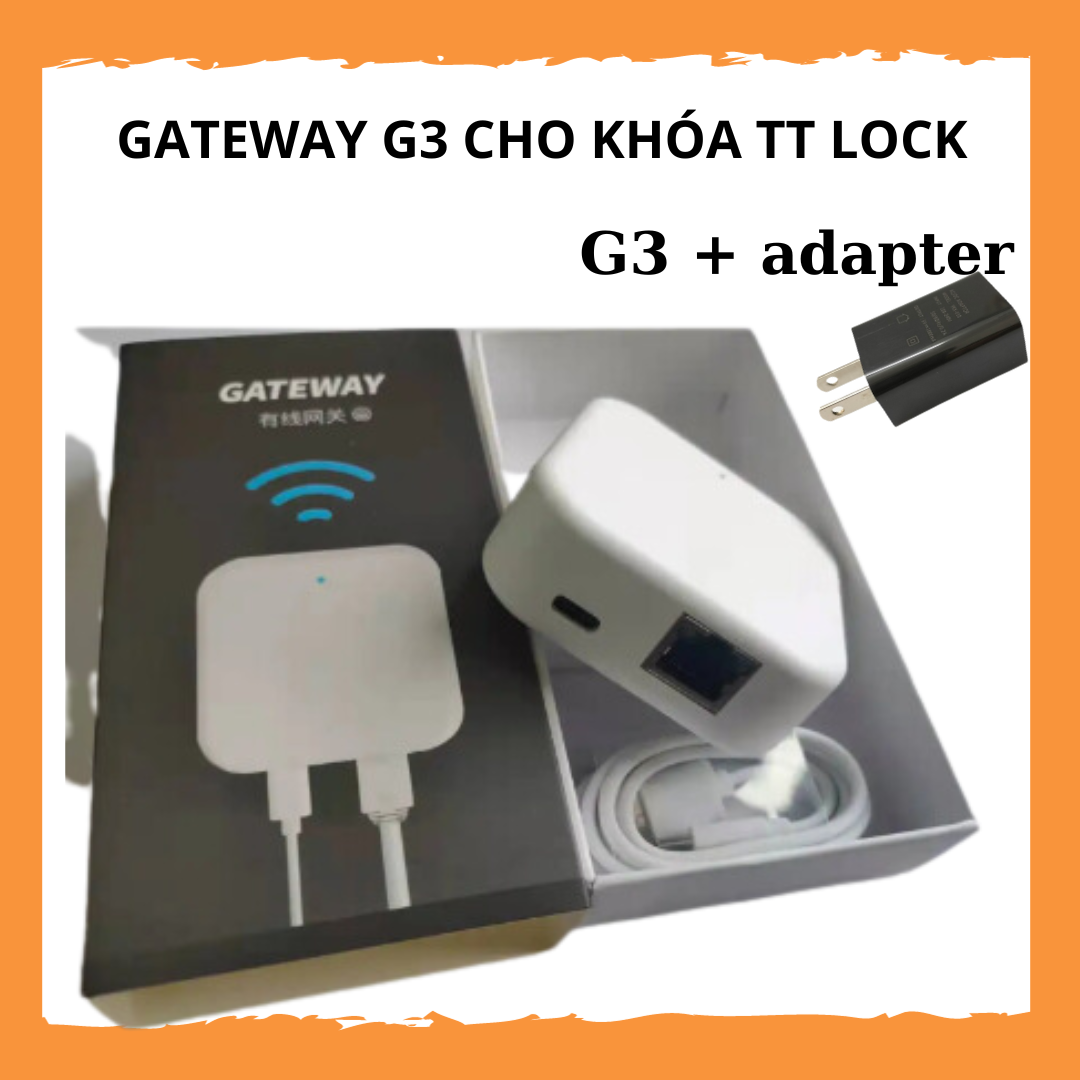 Gateway g2 trung tâm điều khiển từ xa kết nối wifi cho khóa cửa thông minh dùng app ttlock