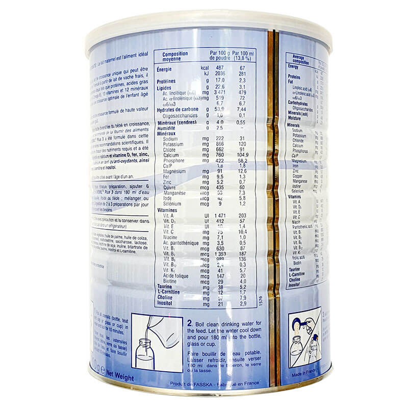 Sữa bột Biomil 3 800g (Date 2027)