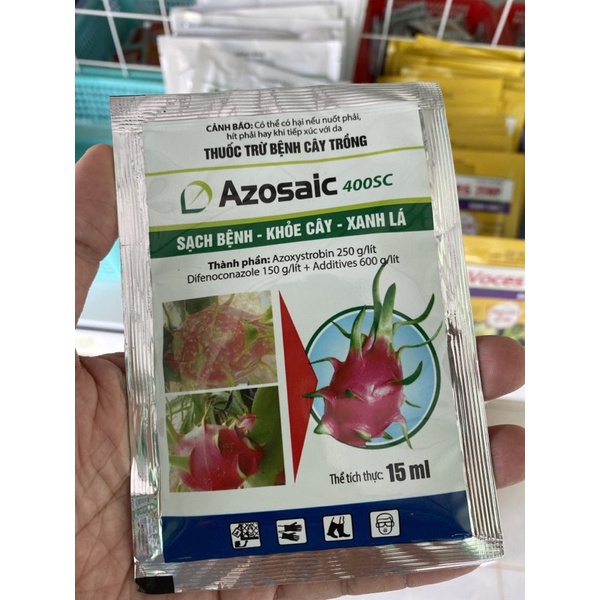 Thuốc trừ THÁN THƯ THANH LONG AZOSAIC 400SC