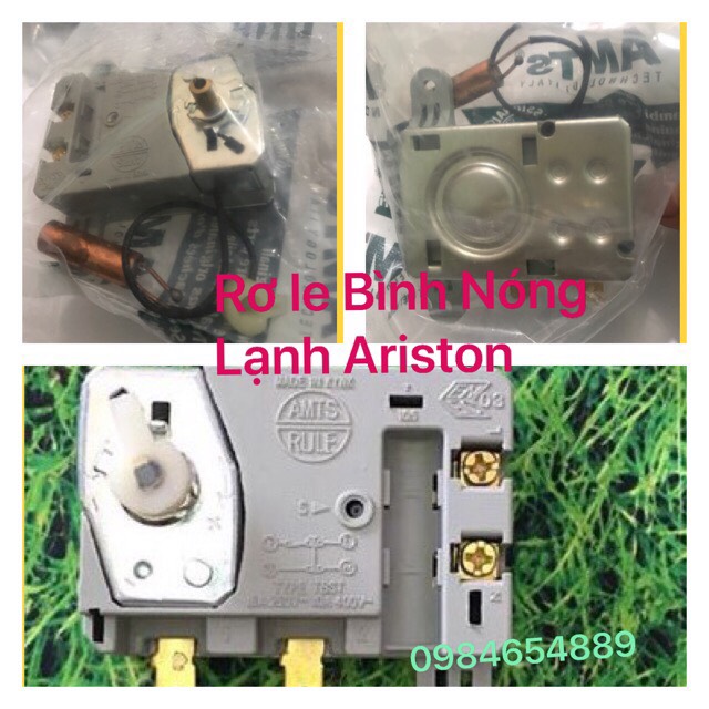 Rơ le Bình Nóng Lạnh Ariston Đời Mới