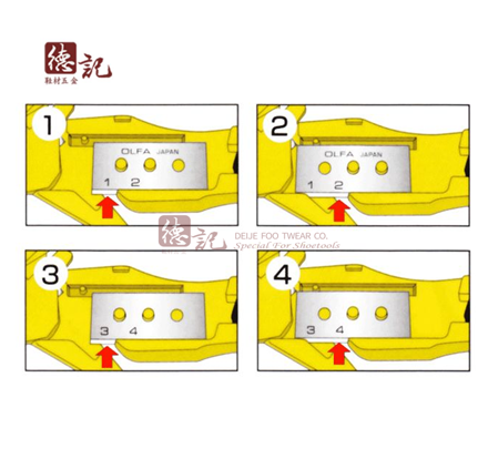 Lưỡi dao Nhật OLFA SKB-10/10B dùng cho dao OLFA SK-10 (hộp 10 lưỡi)