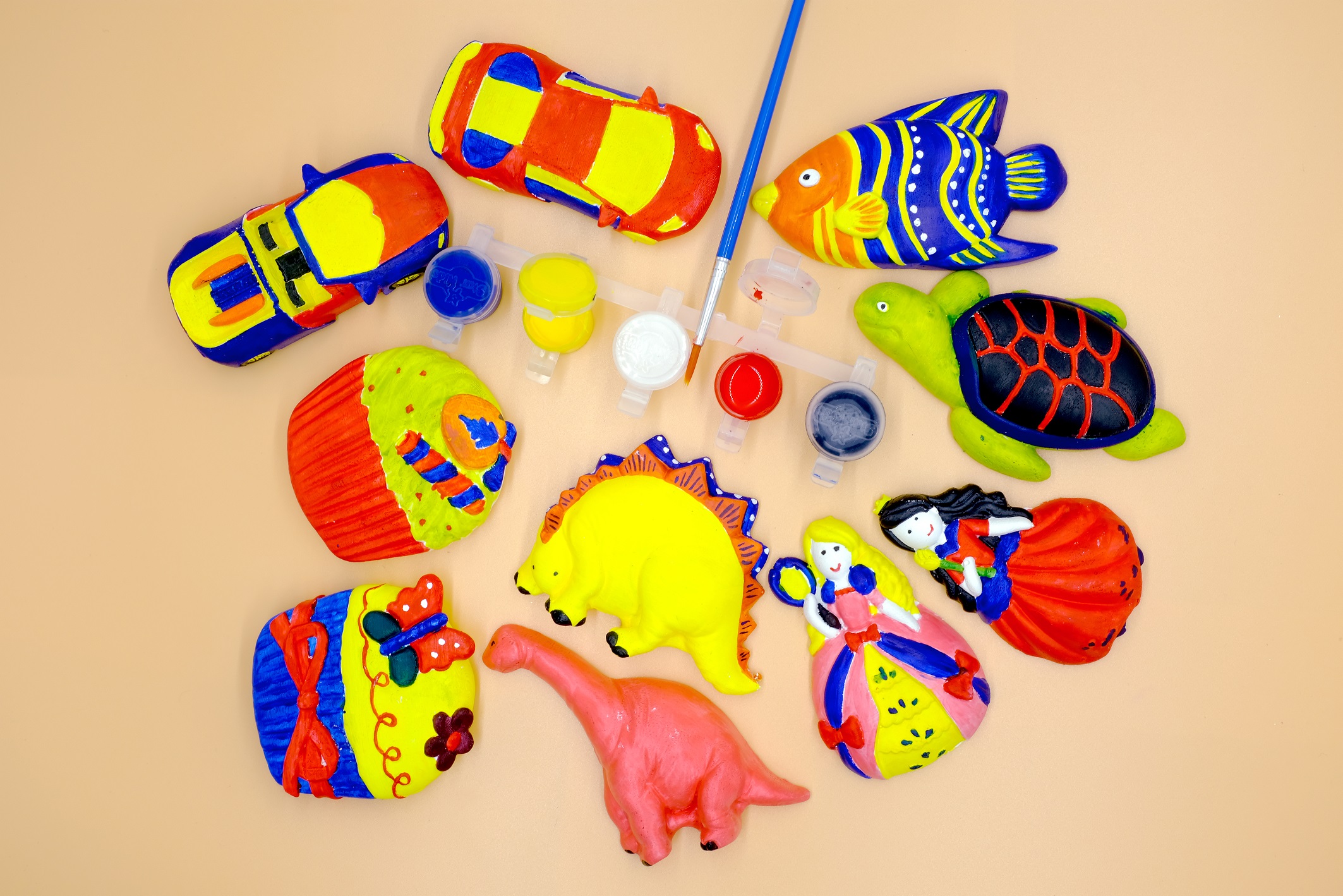 Bộ tô tượng combo 2 tượng Star Kids
