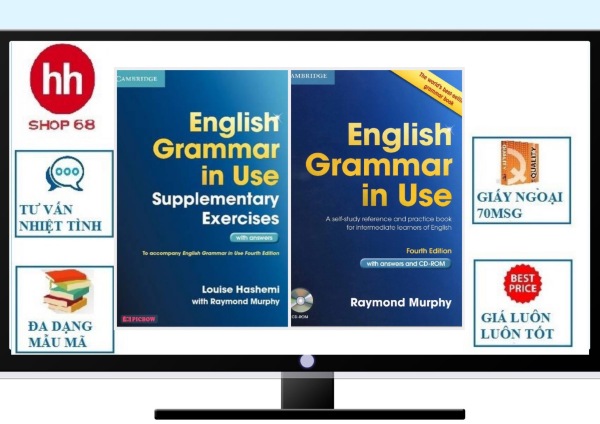 English Grammar in Use 4th 2012 (Combo 2 sách: ngữ pháp và bài tập)