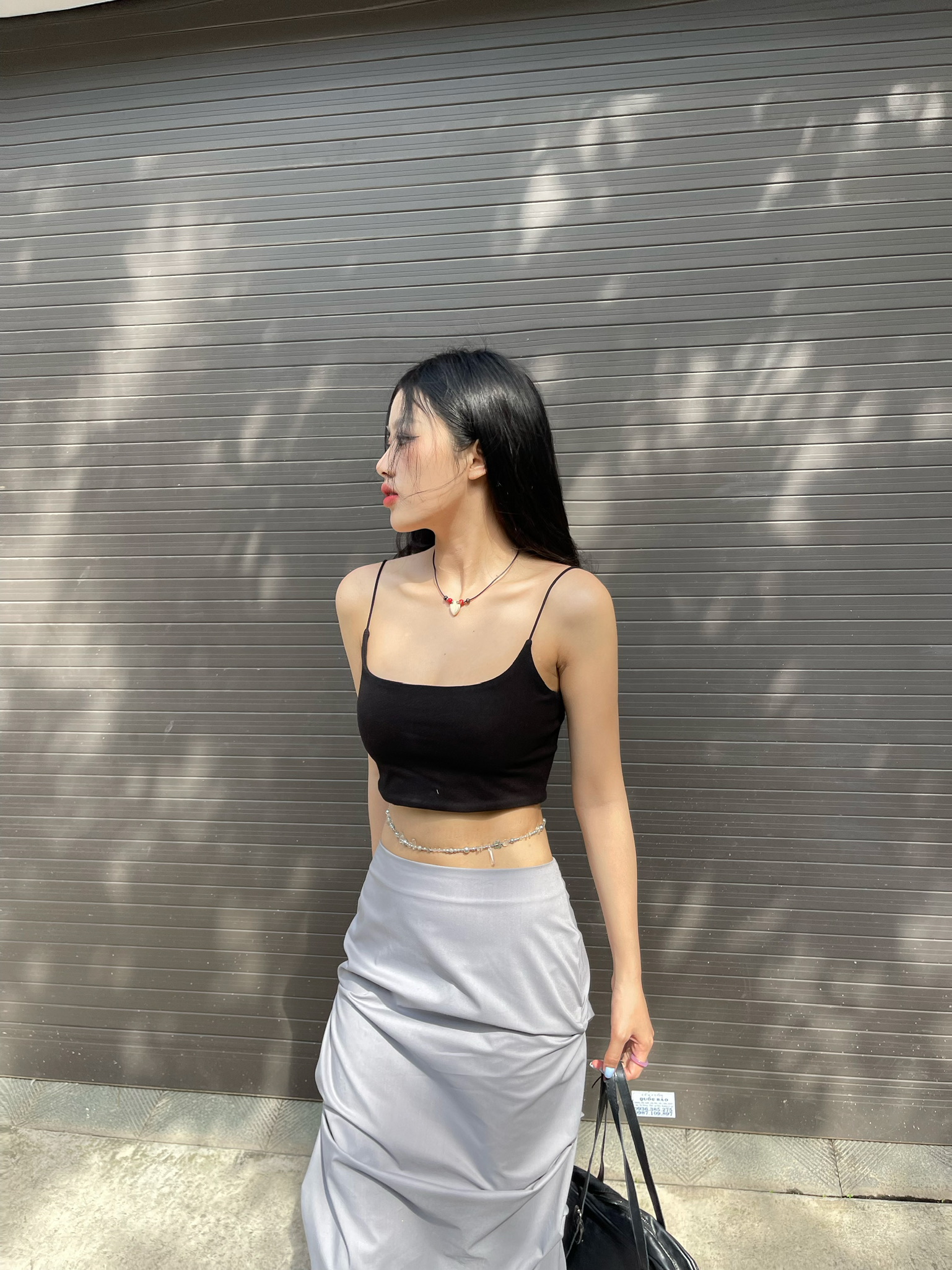 Áo croptop nữ 2 dây | LUNA TOP - CLÉLIE