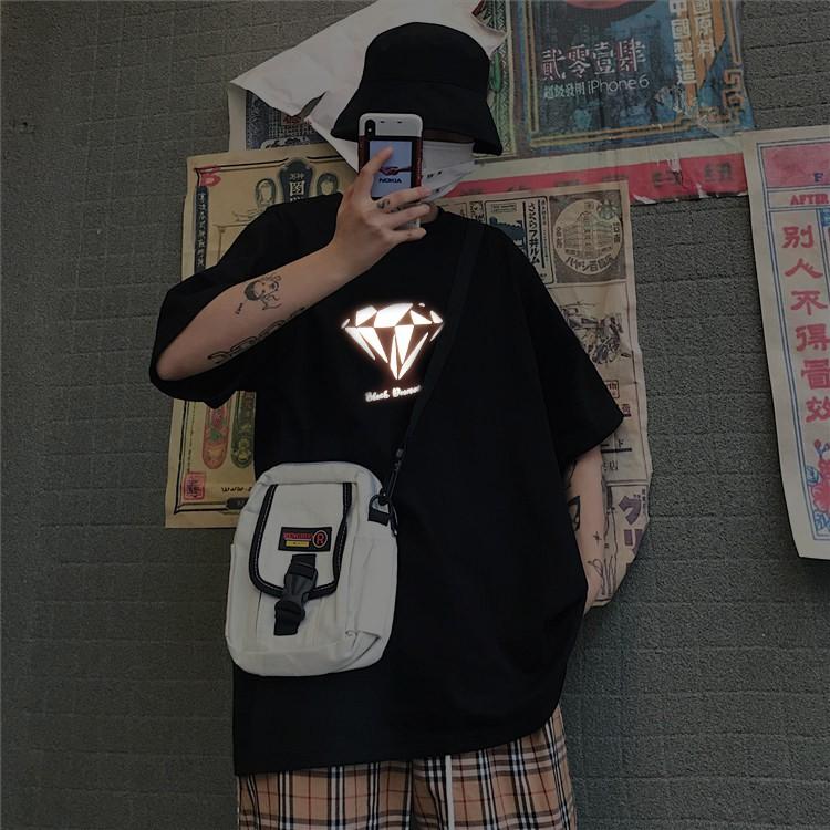 Áo thun Stee Phản quang BLACK DIAMOND Unisex