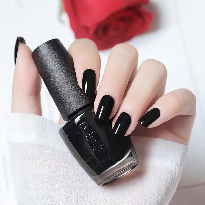 Sơn móng tay opi nắp đen loại 1 - màu đen