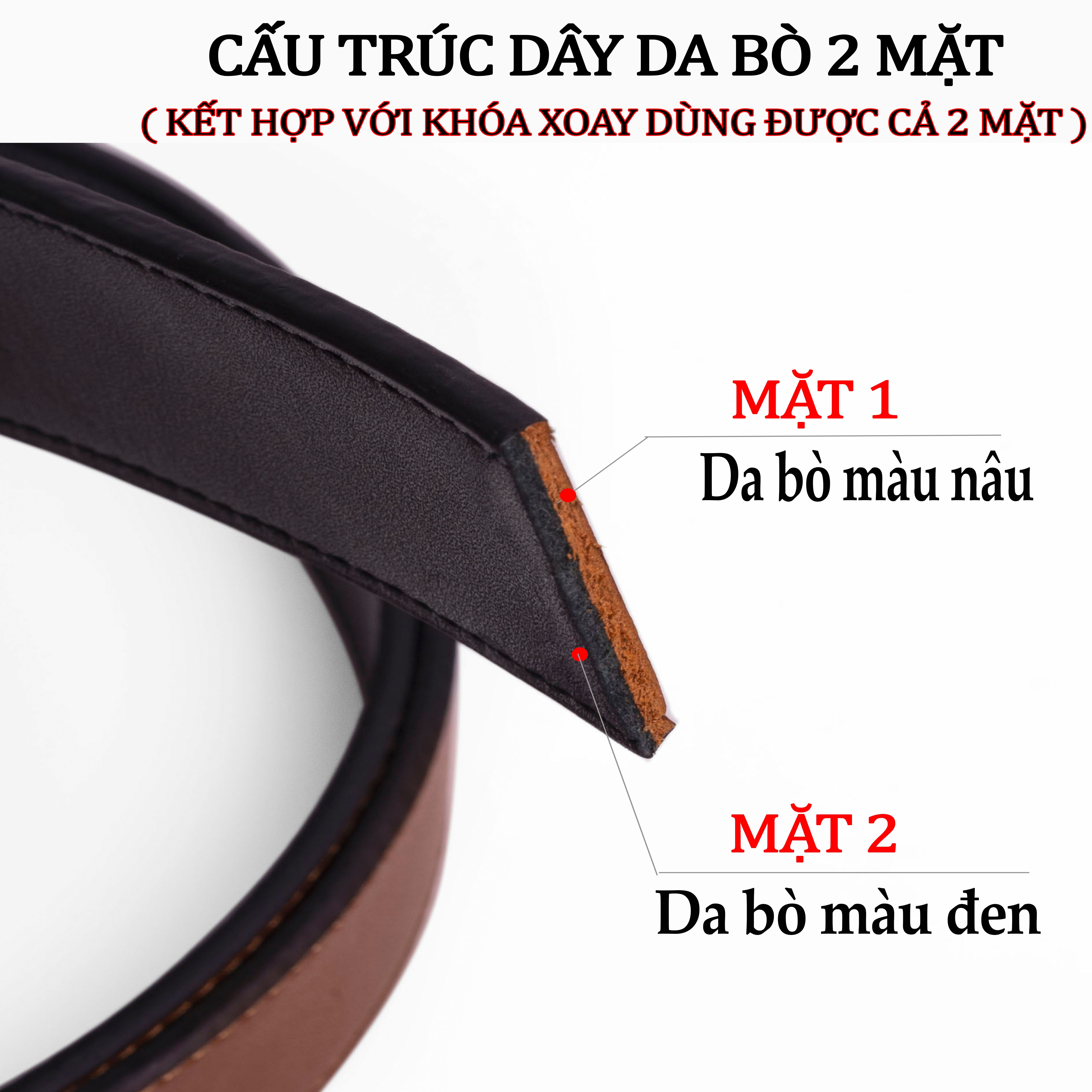 [Quà tặng không bán] Combo ví nam và thắt lưng nam DA THẬT, thương hiệu Bụi leather