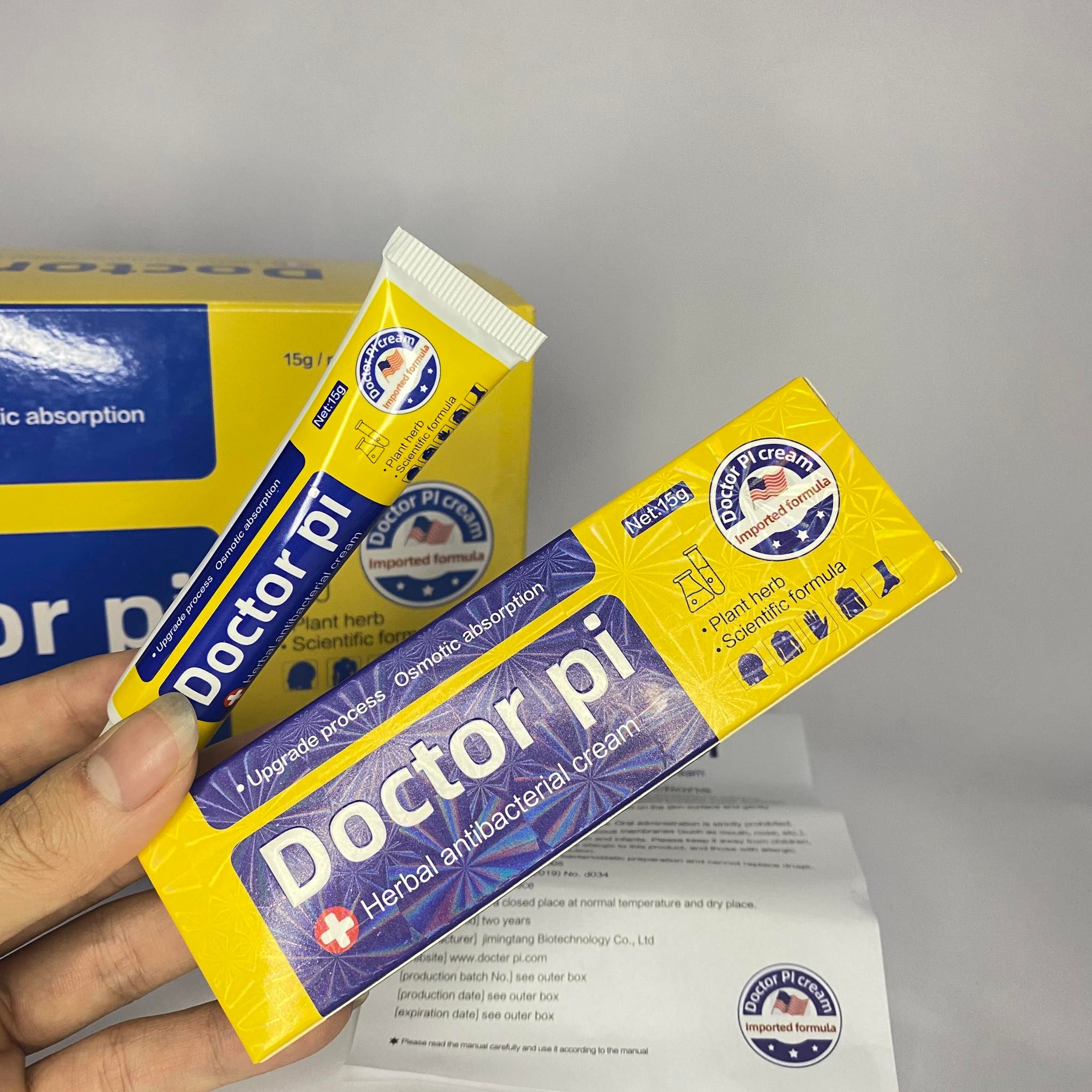 Kem bôi Doctor Pi nhập Mỹ Combo 7 Tuýp