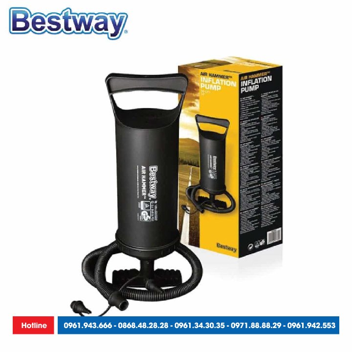 [HÀNG CAO CẤP, BƠM NHANH], bơm tay bestway 62003