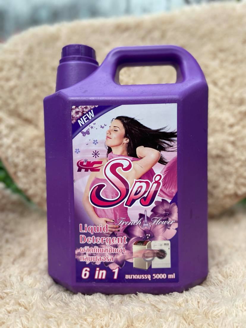 Nước Giặt SPJ 5000ml Thái Lan (Màu Tím)
