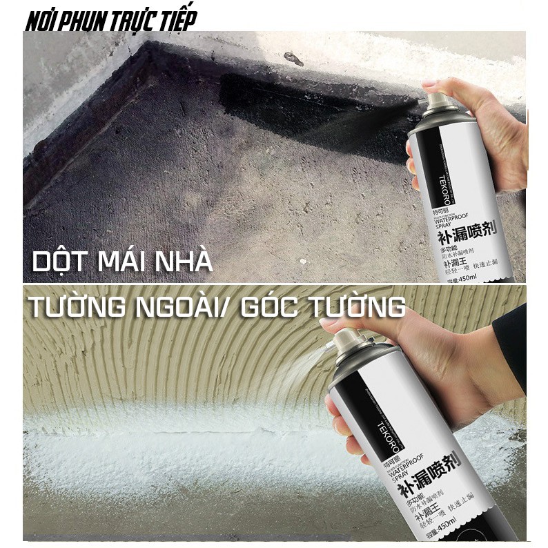 Xịt chống thấm Tekoro 450ml
