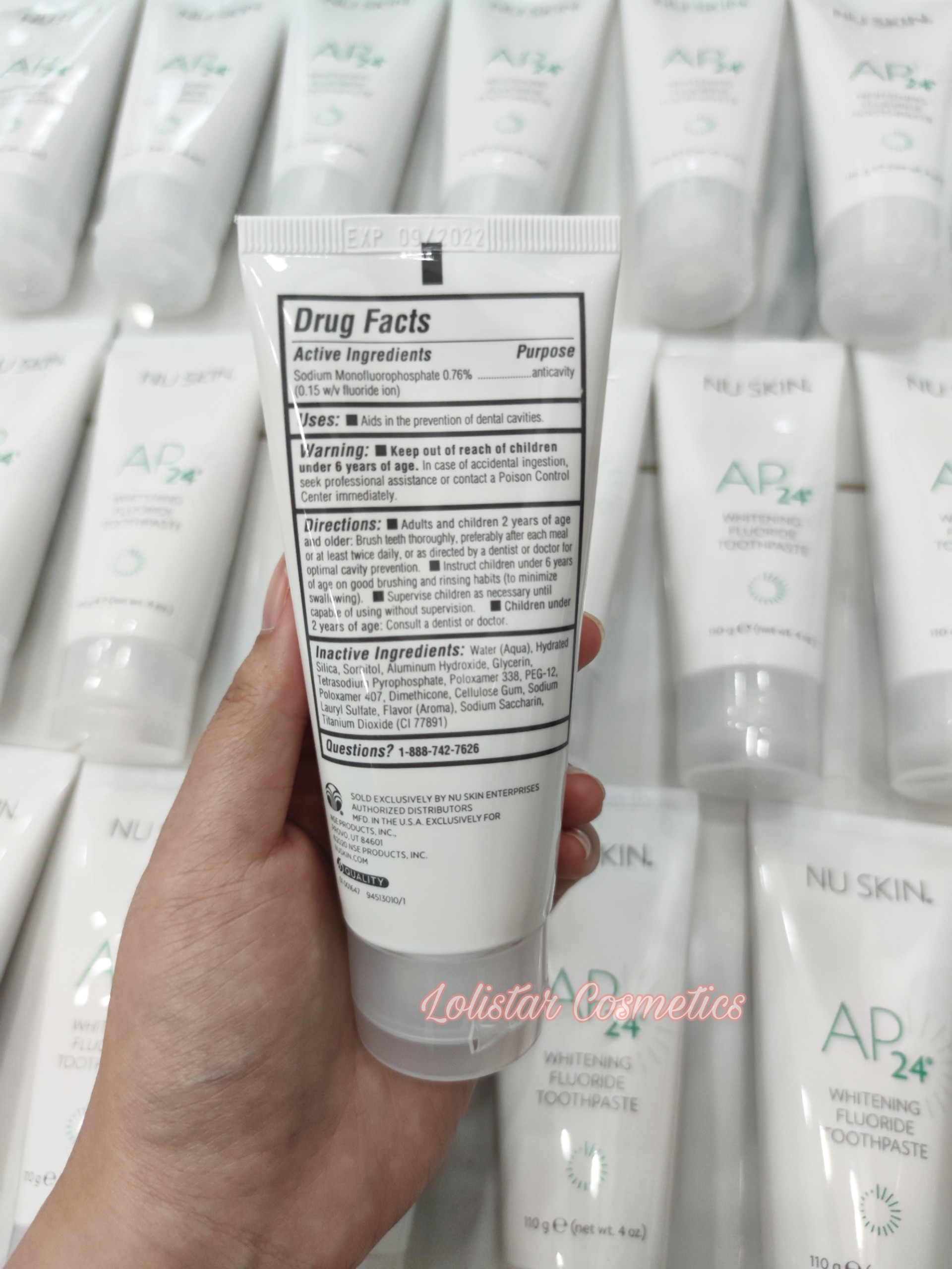 [Chính Hãng USA] Kem Đánh Trắng Răng Nu Skin AP24 Whitening Fluoride Toothpaste
