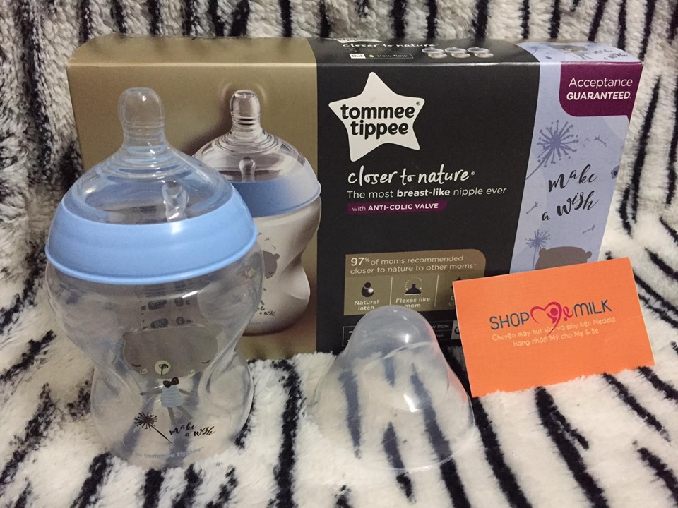 Bình sữa Tommee Tippee Closer to Nature 150 ml - 260ml
