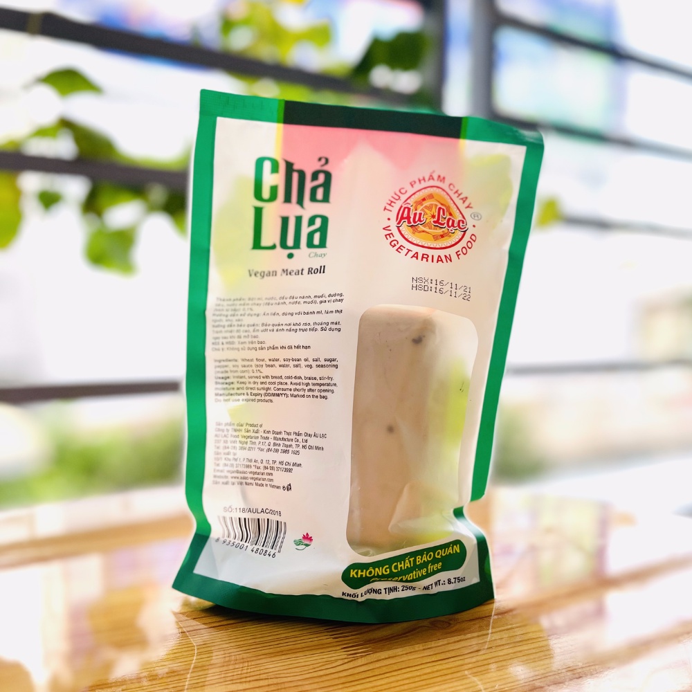 Chả Lụa Chay 250g - Thực Phẩm Chay Âu Lạc, Đồ Chay