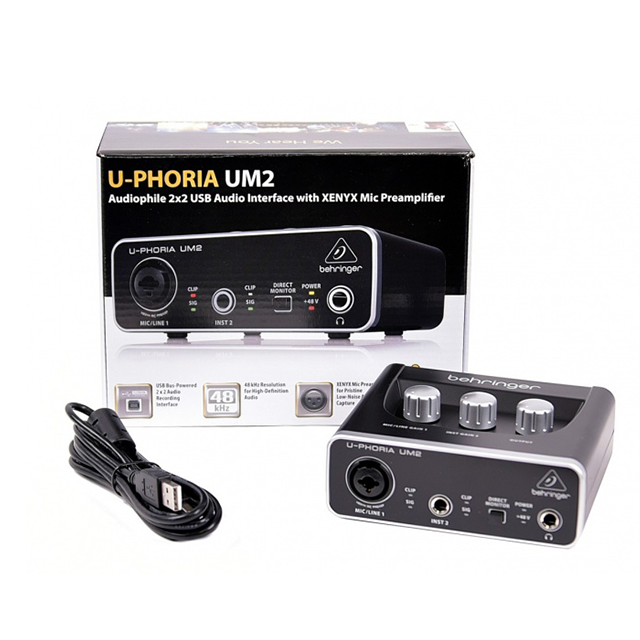 SOUNDCARD BEHRINGER U-PHORIA UM2
