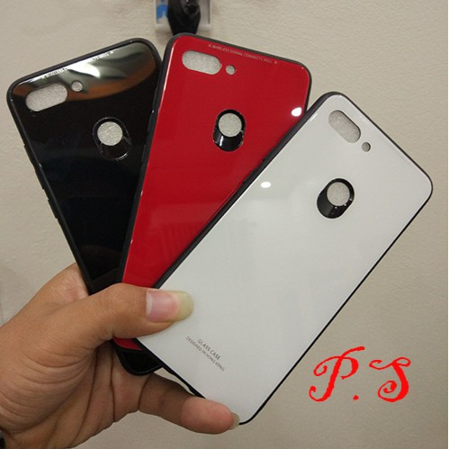 Ốp Lưng Mặt Kính Cường Lực Xiaomi mi 8 lite