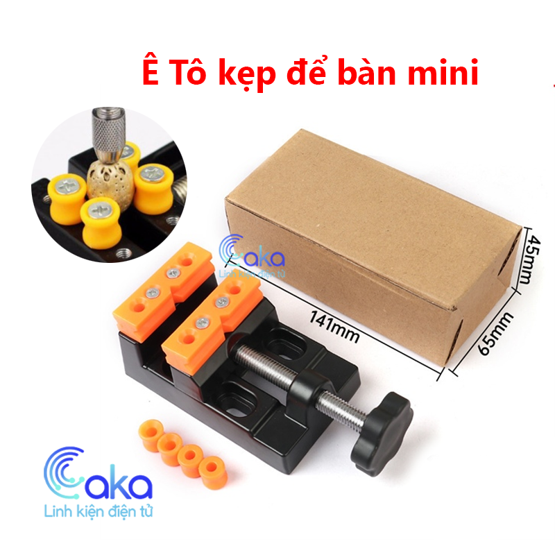 Ê TÔ để bàn mini, eto sửa chữa điện tử cố định khoan mài định vị