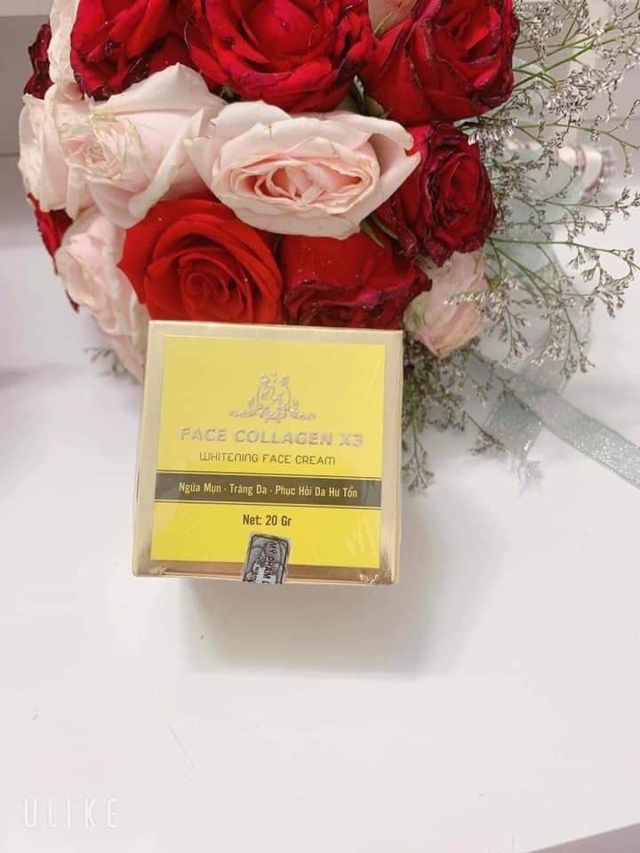 Kem face X3 collagen Đông anh