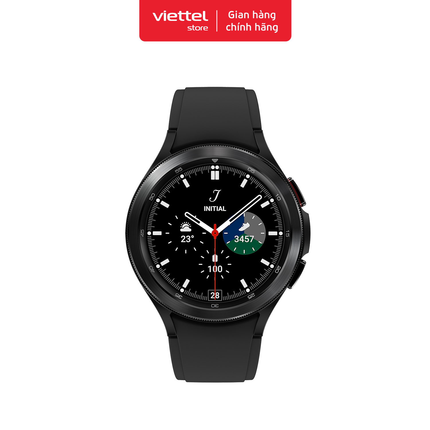 Đồng hồ Samsung Galaxy Watch4 Classic Bluetooth (46mm) Black Chính hãng [Viettel...