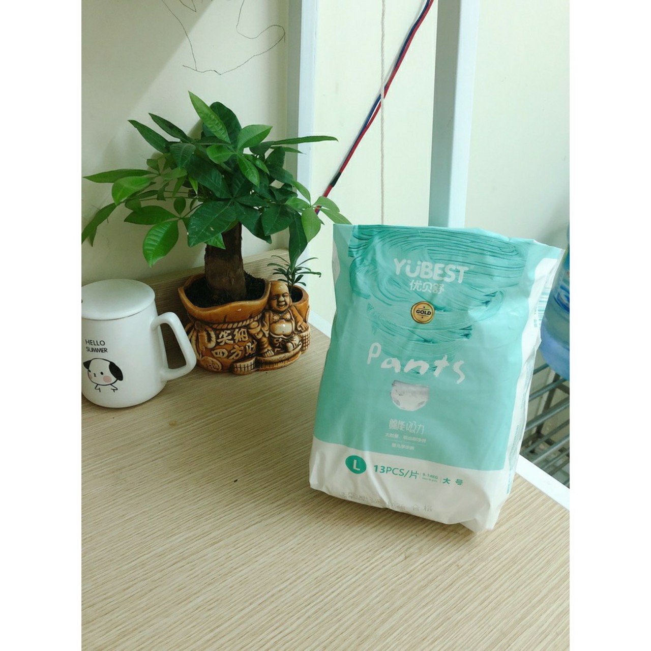 Bỉm/tả Yubest Angle dán tách lẻ bịch nhỏ