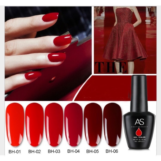 Sơn gel as đỏ boradroe red