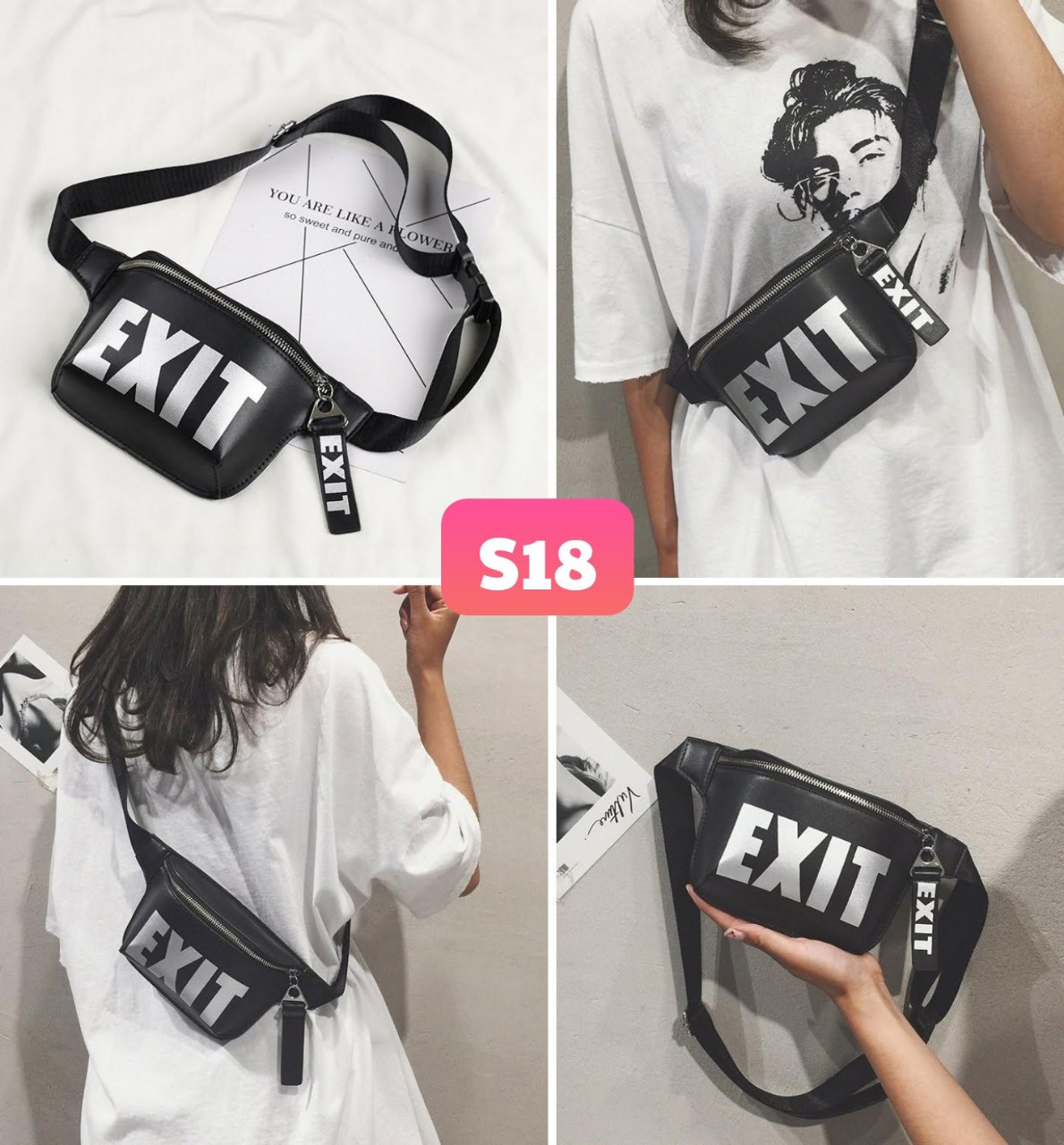 túi đeo chéo (bụng) EXit s18
